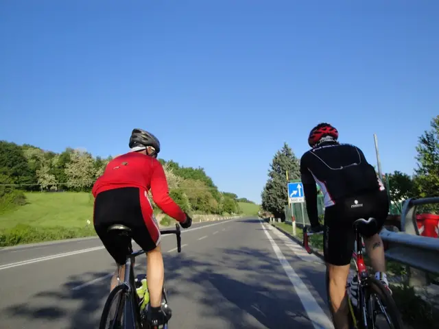 Cycling Tour in Italy, road to Pesaro
