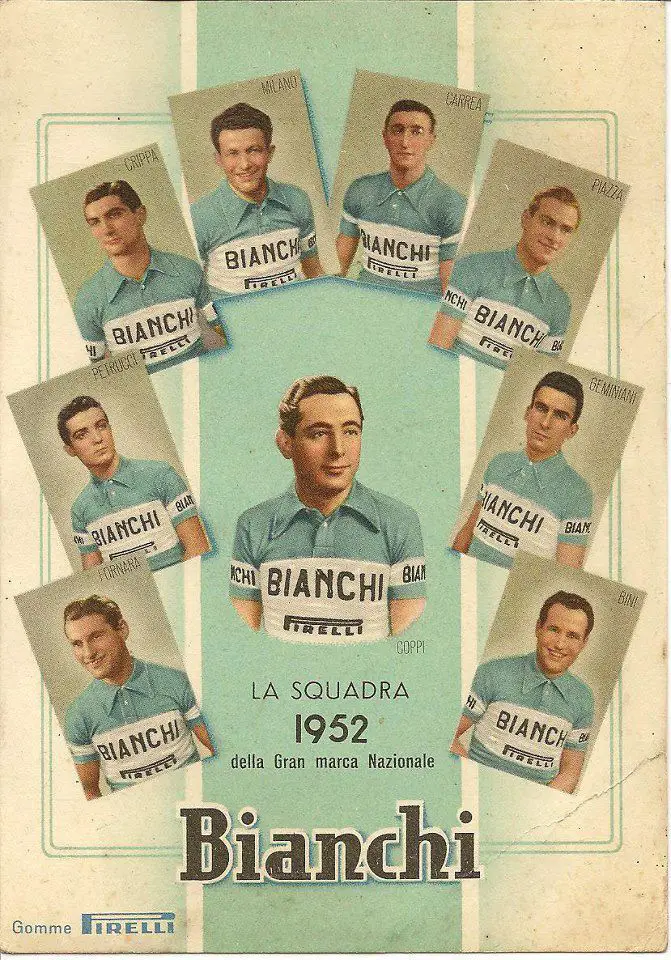 Bianchi Team, 1952