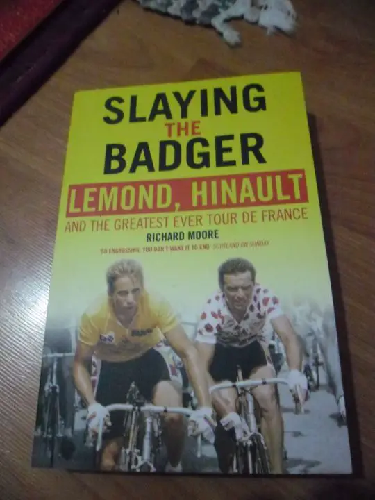 Cycling-related gift ideas: Slaying the Badger by Richard Moore