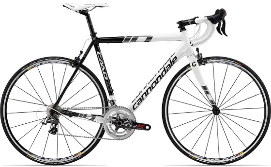 2013 Cannondale CAAD10 black&white