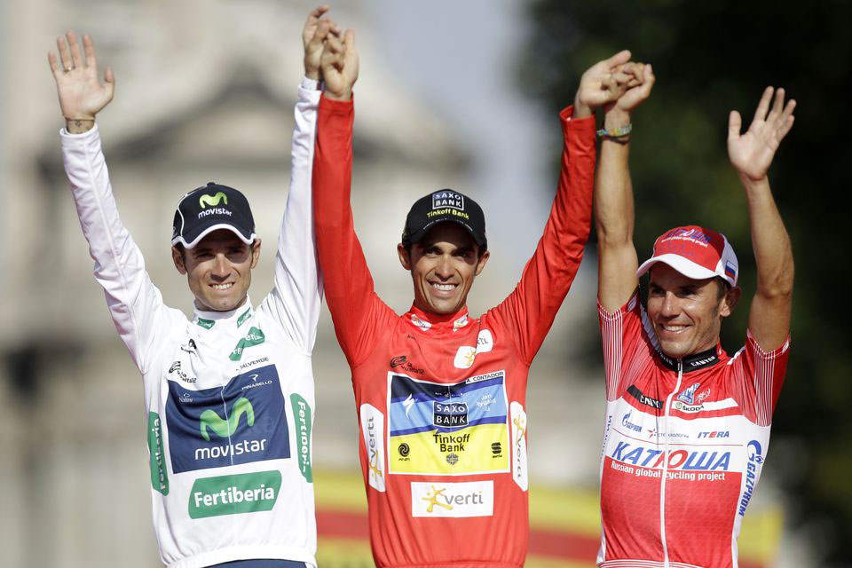 Vuelta a España 2012 Podium