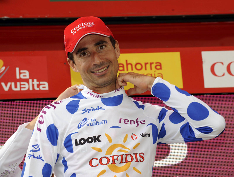 David Moncoutié, King of the mountains, Vuelta a España 2010 Cycling