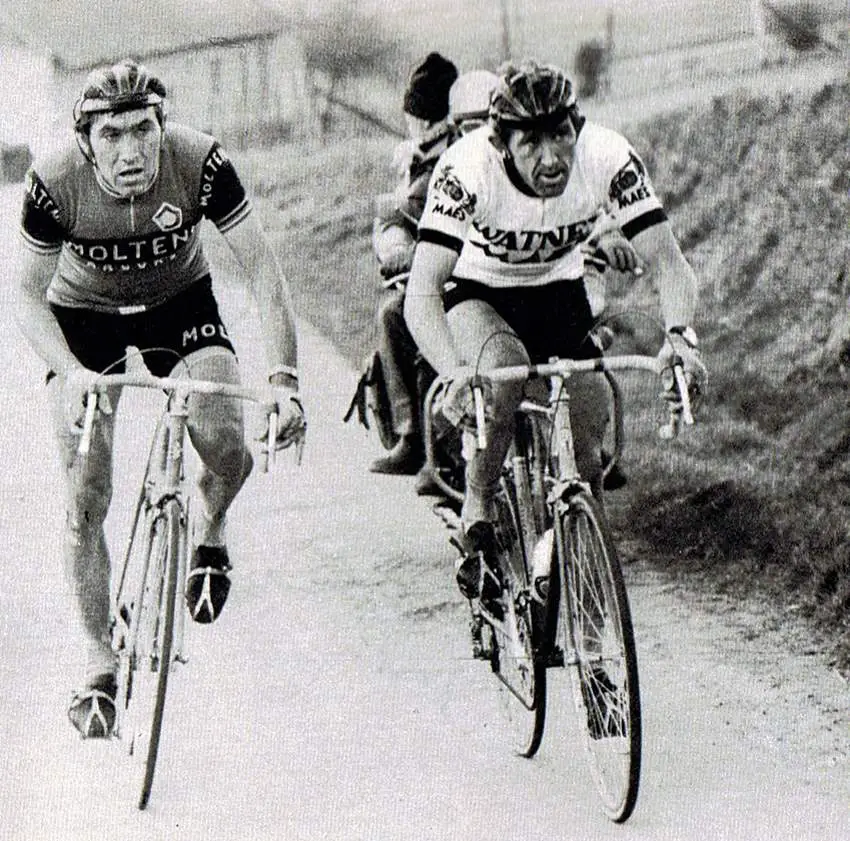 Nicknames of Cyclists - V - Frans Verbeeck vs Eddy Merckx