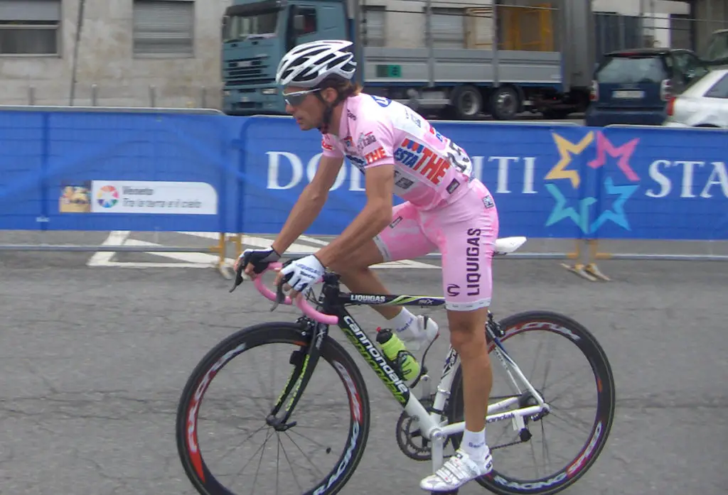 Danilo Di Luca In Pink Jersey Cycling Passion