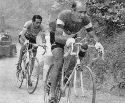 Fiorenzo Magni and Fausto Coppi