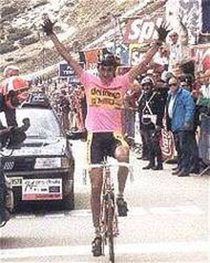 Cima Coppy history: Franco Chioccioli wins on Passo Pordoi, 1991 Giro d'Italia