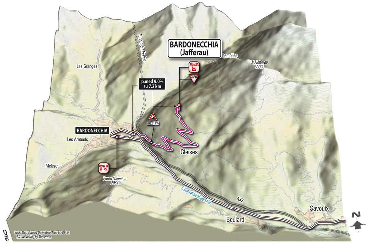 Giro d'Italia 2013 stage 14 - Bardonecchia