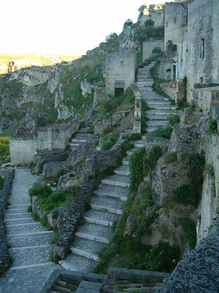 Matera stairways