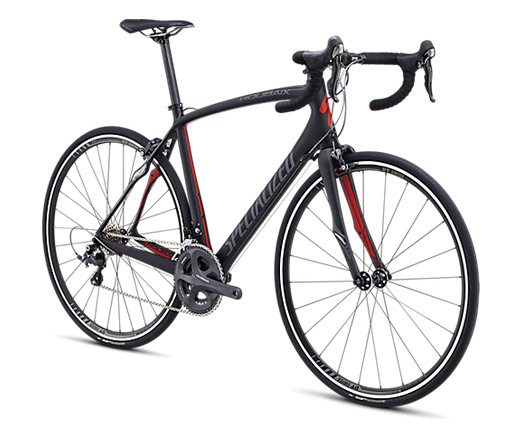 Specialized Roubaix 2013 Comp Compact Carbon Satin/Charcoal/Red