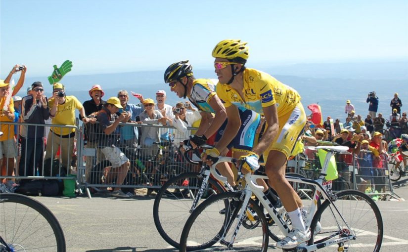 Alberto Contador at 2009 Tour de France