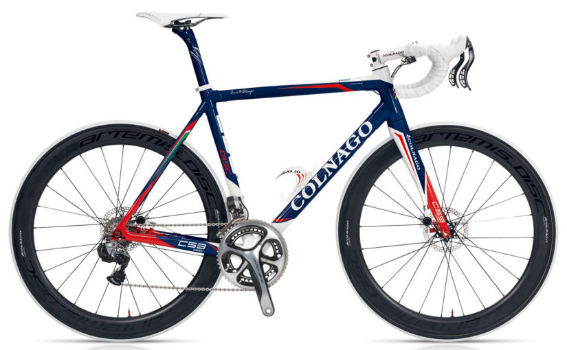 Colnago C59 Disc 2013 (Maserati Blue), Di2