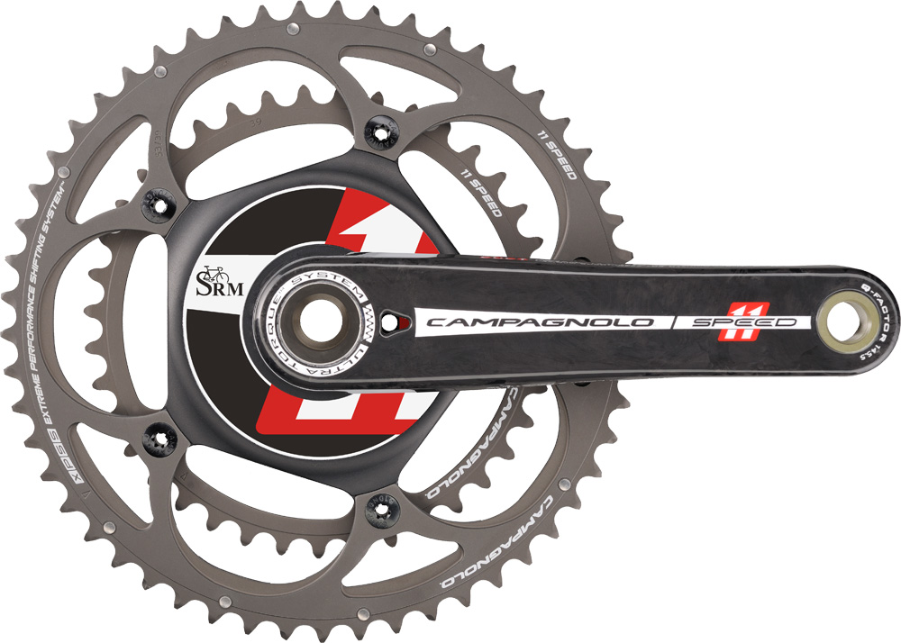 SRM Power Meter with Campagnolo crank Cycling Passion