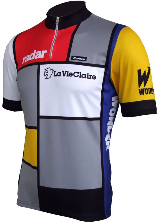 La Vie Claire jersey - Wonder, Radar, Look edition