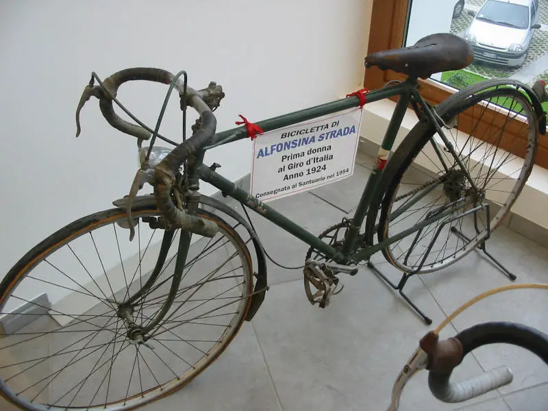 Alfonsina Strada'nın 1924'te İtalya turuna katıldığı bisiklet.
