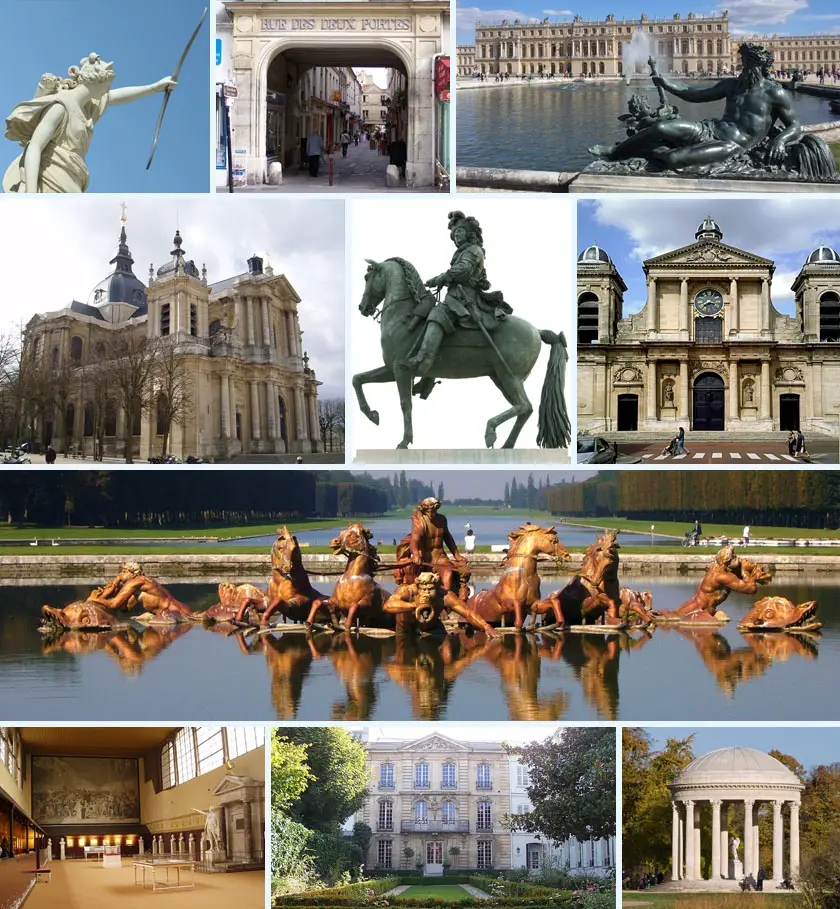 Versailles collage