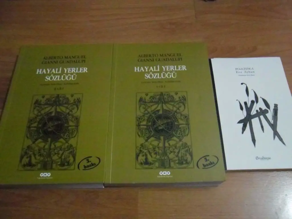 The Dictionary of Imaginary Places, Turkish editions