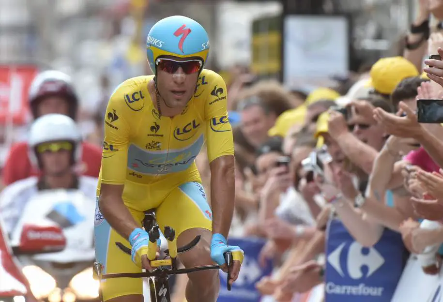 Nibali joins the greats: Vincenzo Nibali at Tour de France 2014 stage 20 time trial