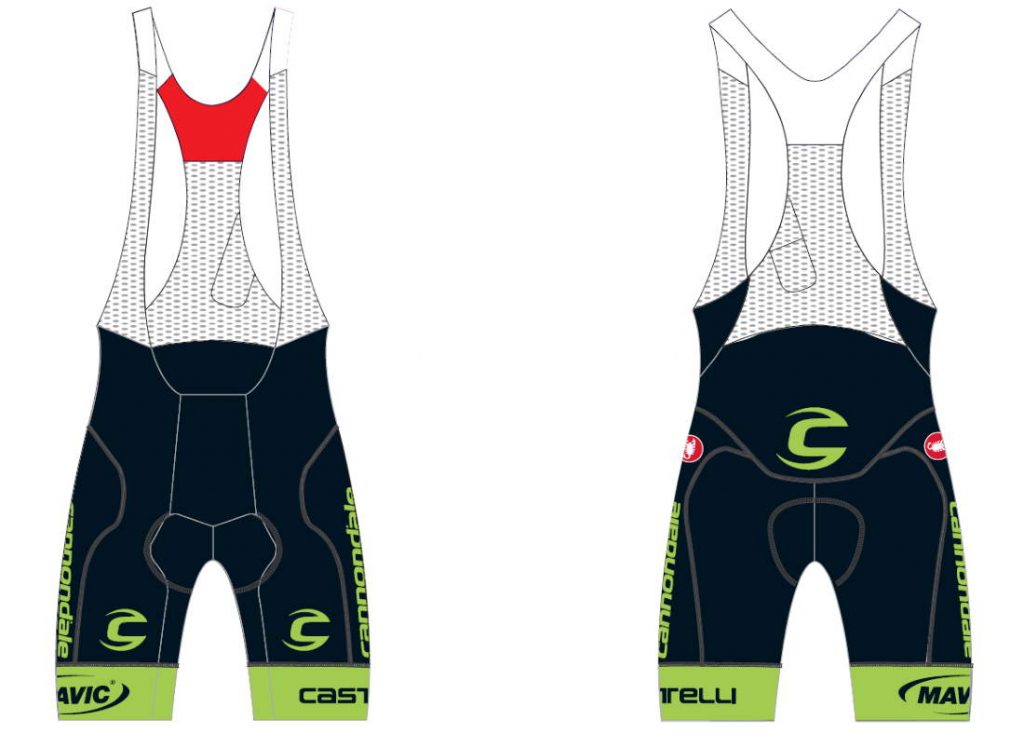 Cannondale-Garmin 2015 kit, shorts