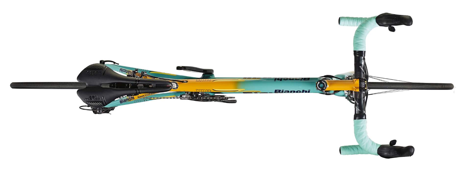 Bianchi Specialissima 2018 Pantani Edition - from up
