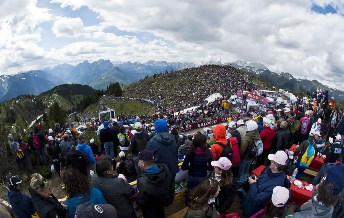 Monte Zoncolan. Giro 2014 Stage 20.