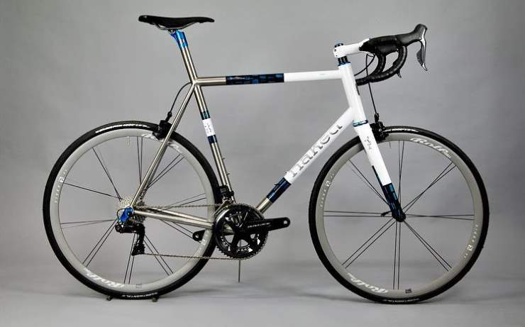 Boutique Bicycle Manufacturers: A Naked titanium road bike