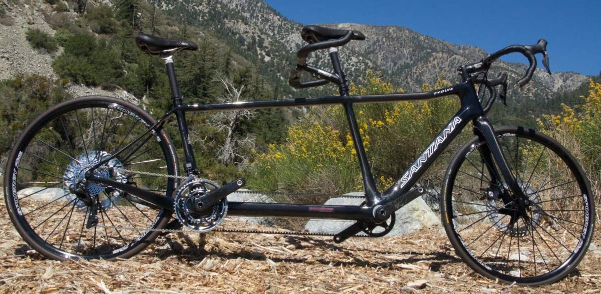 Boutique Bicycle Manufacturers: Santana Evolve tandem bike
