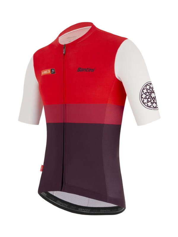 Santini Vuelta a España 2021 jerseys - Burgos kit - jersey (front)