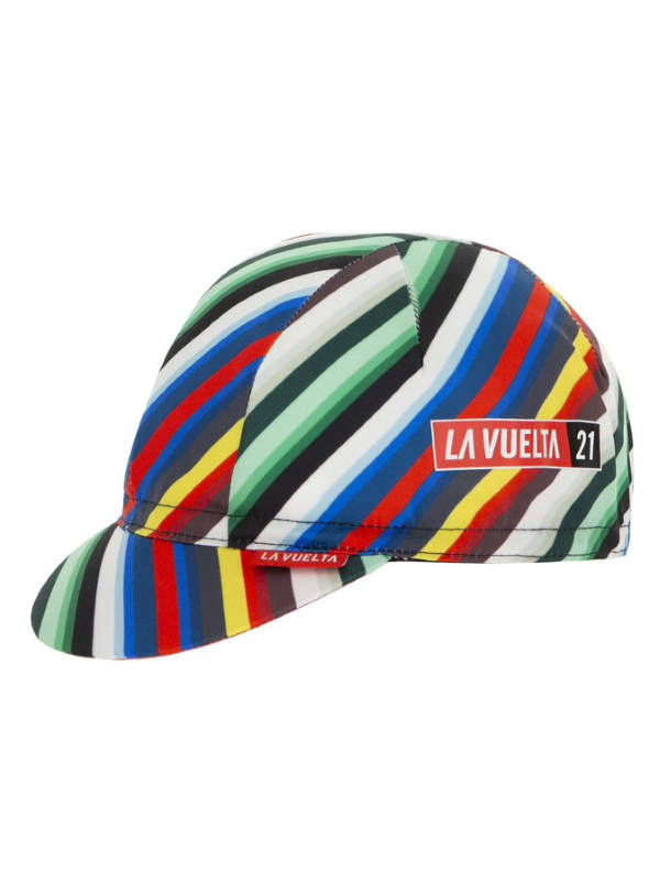 Santini Vuelta a España 2021 special multi-colored kit - cycling cap