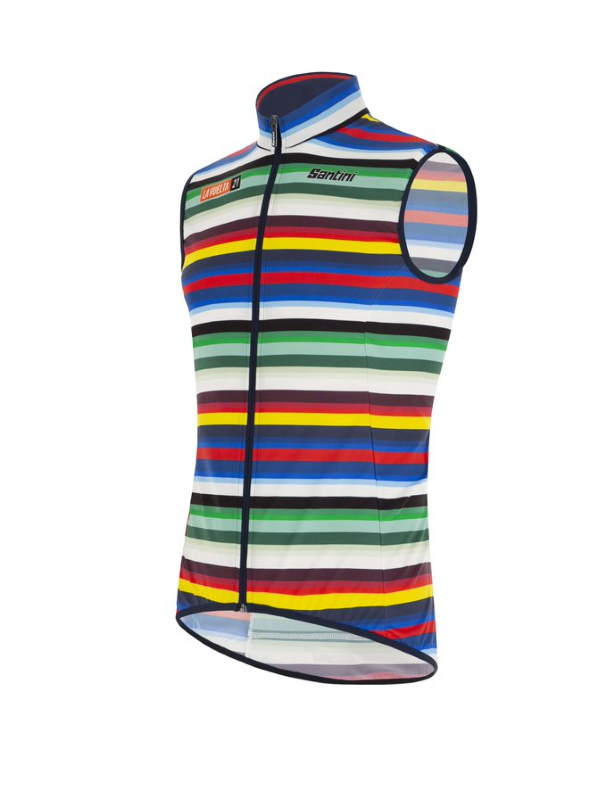 Santini Vuelta a España 2021 special multi-colored kit - cycling vest