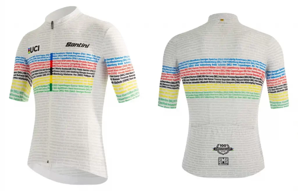 Santini UCI Worlds 100th anniversary collection - jersey (men)